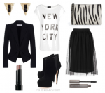 What-to-Wear-to-a-Fashion-Show-Viktor-Rolf-Blazer-Carvela-Kurt-Geiger-Kendra-Ankle-Boot-Topshop-Midi-Tulle-Skirt-Mango-Touch-Faux-Fur-Applique-Leather-Clutch