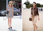 how-to-dress-feminine-dress-ballet-flats
