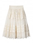 Jacquard & Lace Skirt – RM599