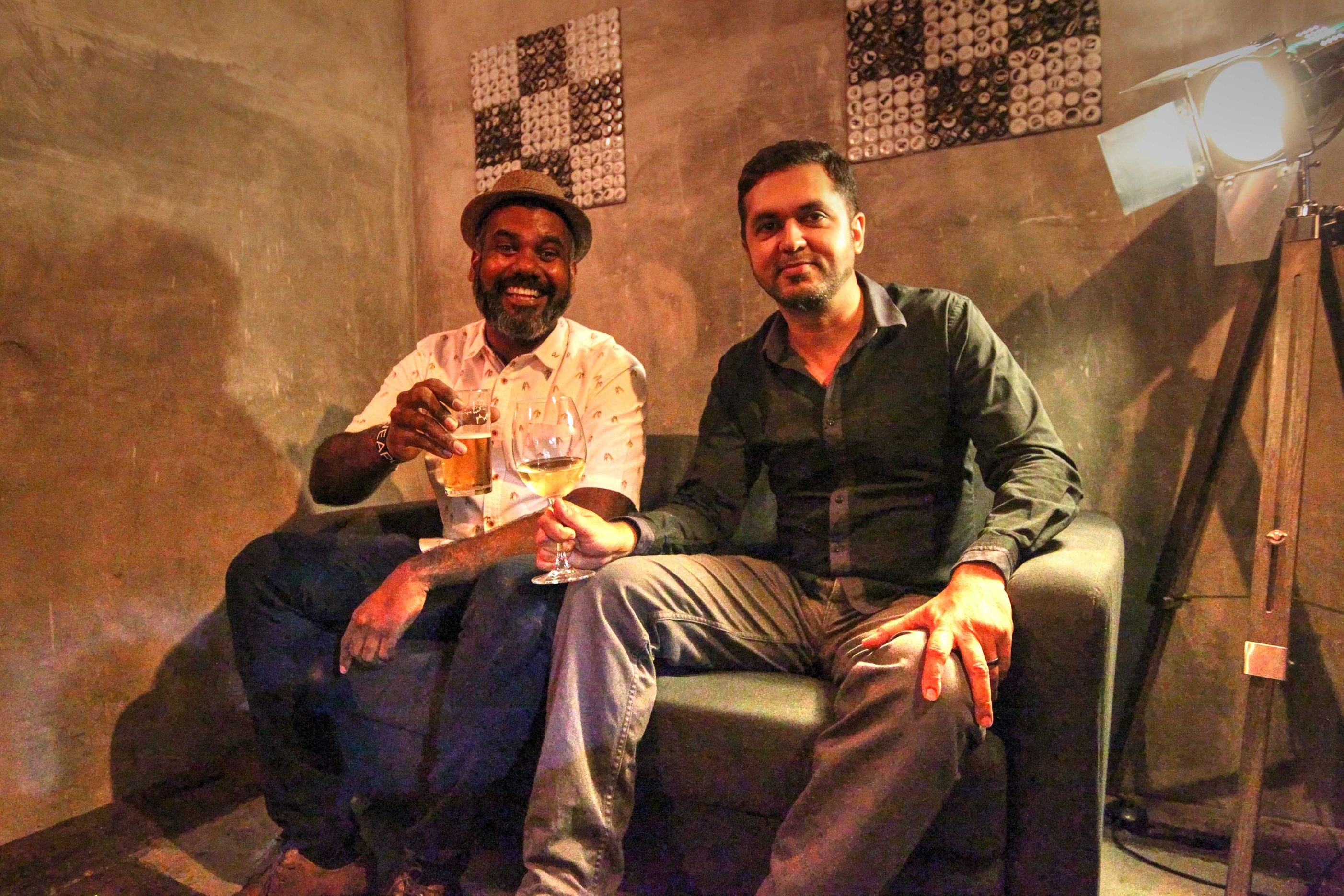 (L-R) Paul Dass and Deepak Gill, owners of Locker and Loft. 