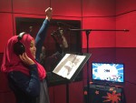 Shila Amzah @ Recording Studio 02