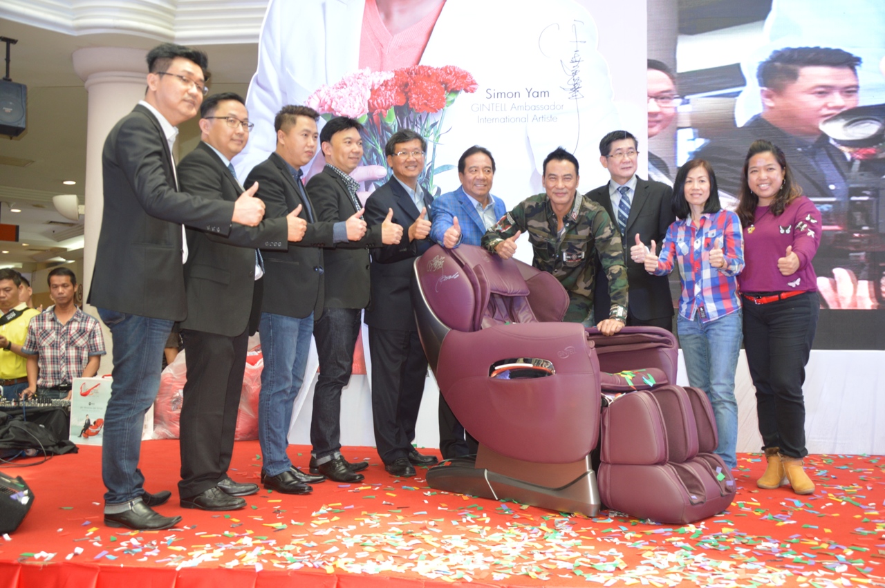 GINTELL management team and Simon Yam