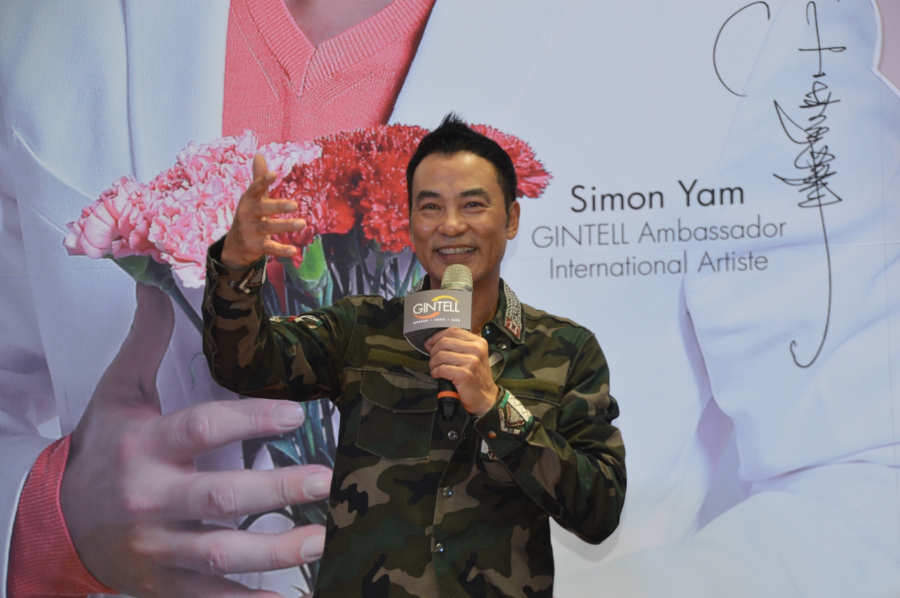Simon Yam was truly friendly and down to earth.