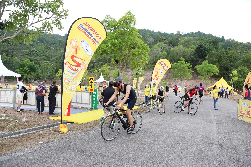Cycling segment at