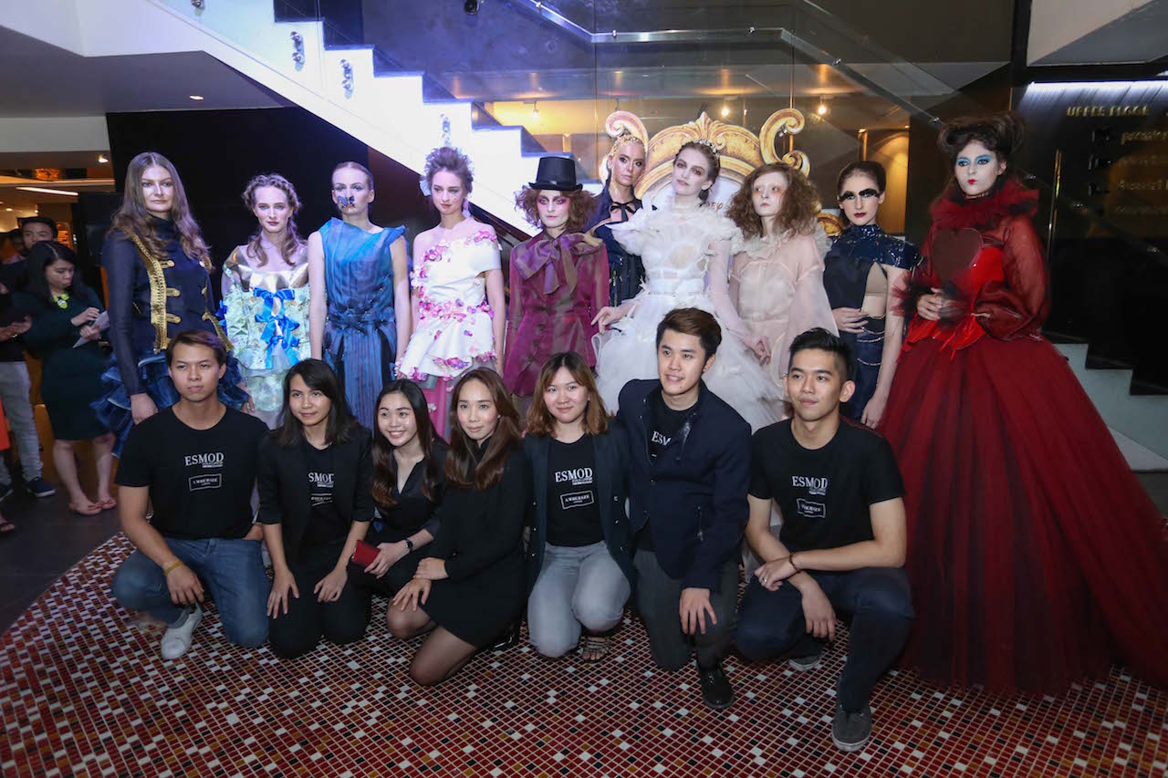 AMBERSZE and ESMOD KL Graduates' 10 Fashion Looks Inspired by Alice Through The Looking Glass