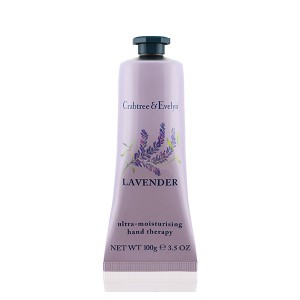 Crabtree & Evelyn's Lavender Hand Cream - Pure English lavender oil is blended with nourishing shea butter to calm and moisturize dry hands.