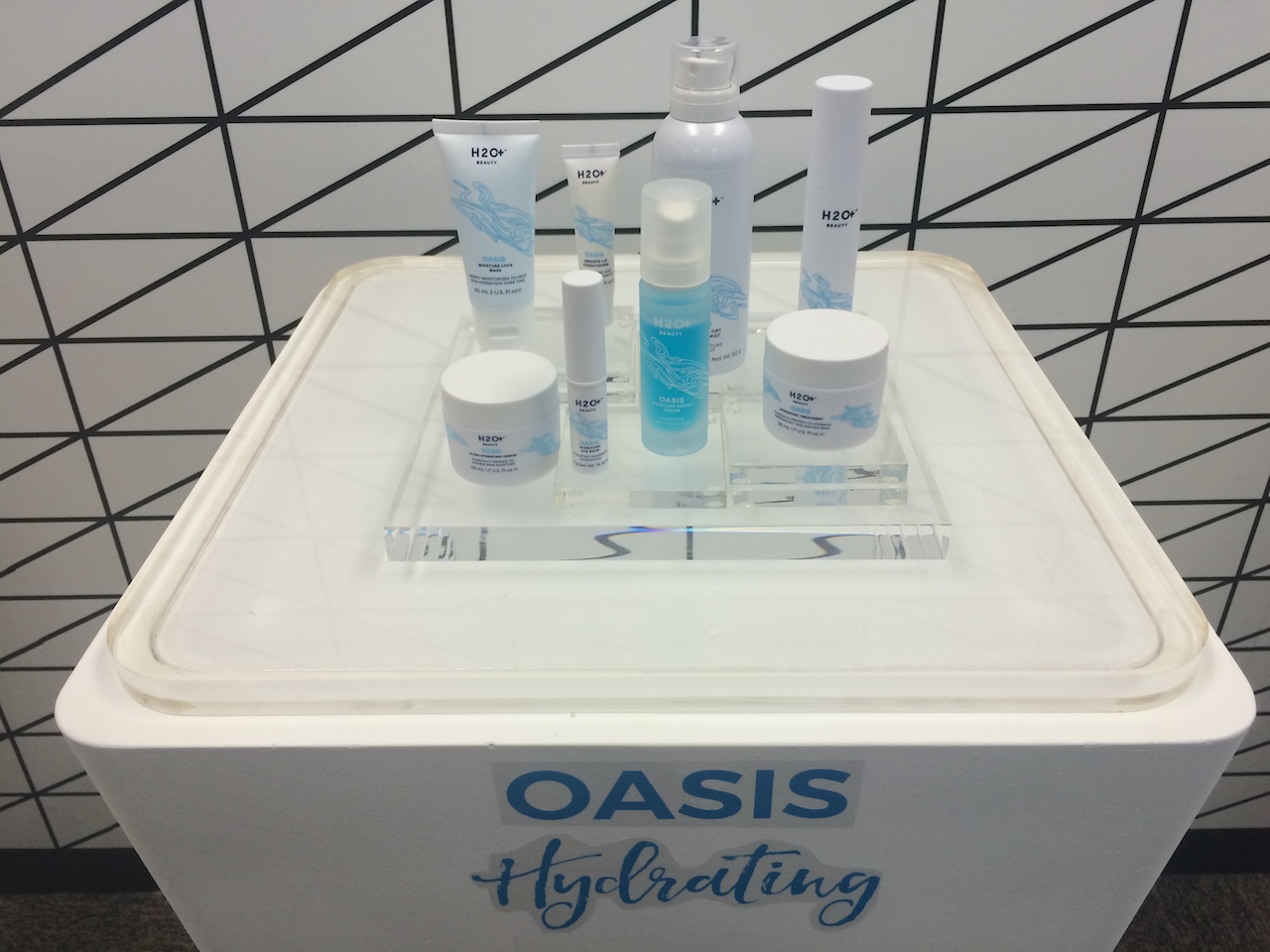 Oasis range for hydrating
