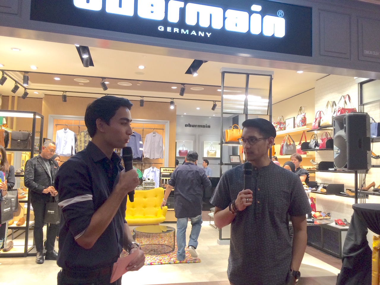 Indonesian pop singer Afgan made special appearance at the opening of Overman's new concept store at Mid Valley Megamall yesterday