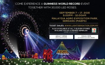 Win Free Tickets to The Nightscape of Light Sensation – Love Series | Sept 7-17, MAEPS