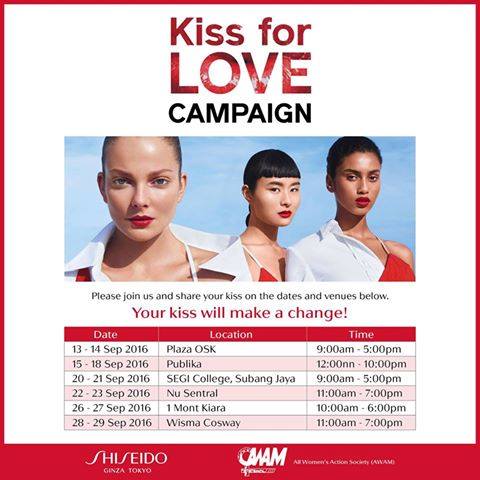 Shiseido Kiss For Love Campaign Roadshow