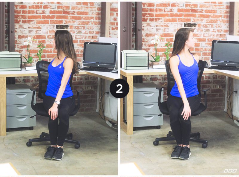 Desk Yoga-Seated Twist
