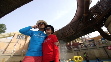 Wild Wadi Waterpark at Jumeirah Beach Hotel.