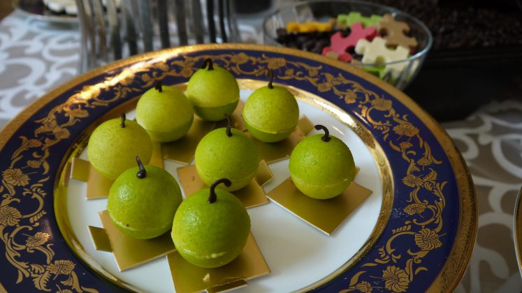 High Tea canapes in Lobby Lounge