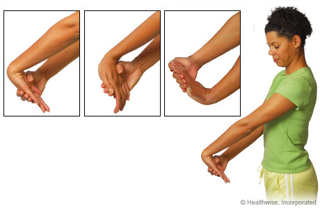 Desk Yoga-Wrist Stretch