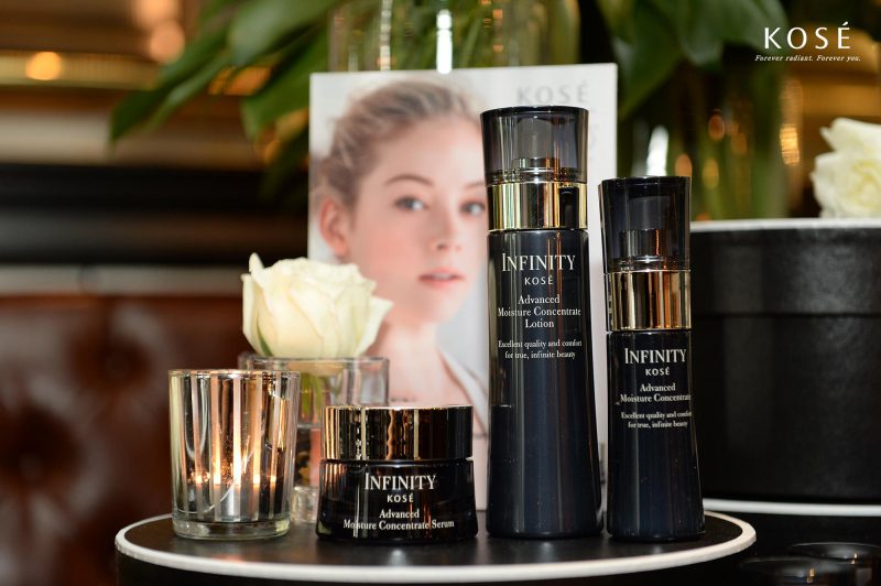 Kosé INFINITY's Advanced Moisture Range