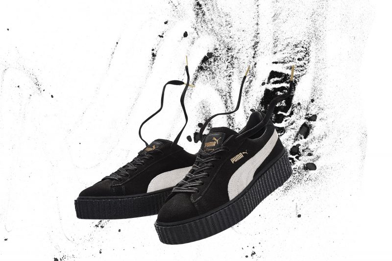 FENTY PUMA by Rihanna Creepers in Black and White