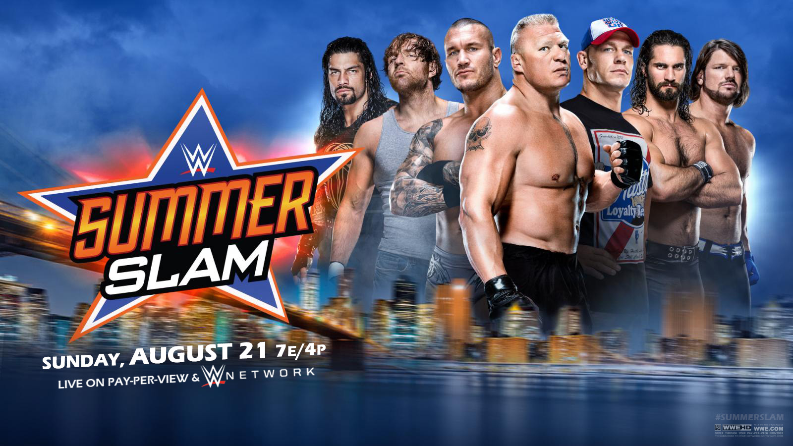 GIVEAWAY Enter To Win WWE SummerSlam 2016 T shirt Pamper.My