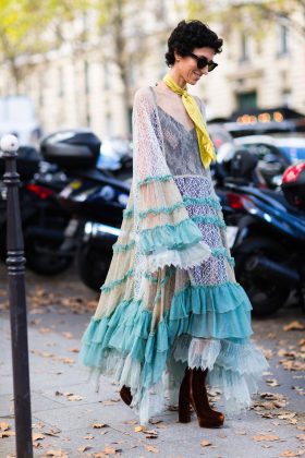 Best Street Style Looks from Paris Fashion Week SS 2017