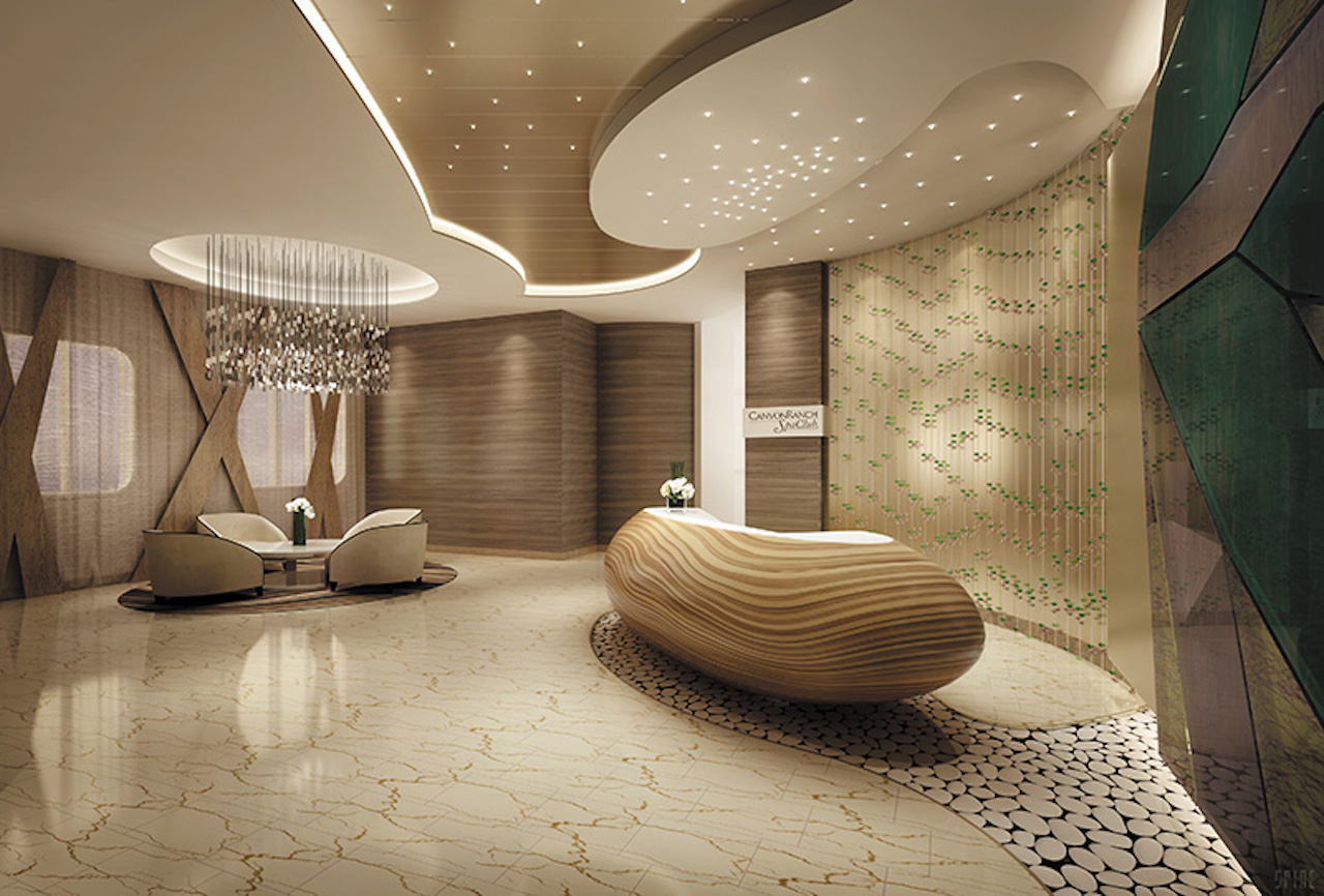 Regent Seven Seas Explorer Spa Lobby