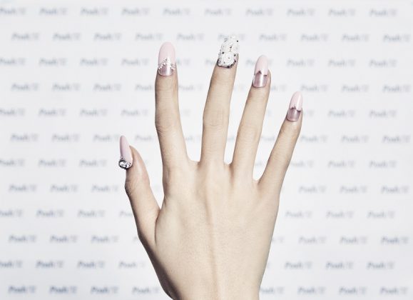 POSH! Nail Spa Nail Art - Timeless Love by Chiah Meng Fong X Celine Ooi