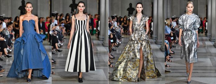 Carolina Herrera Presents the Spring 2017 collection at New York Fashion Week