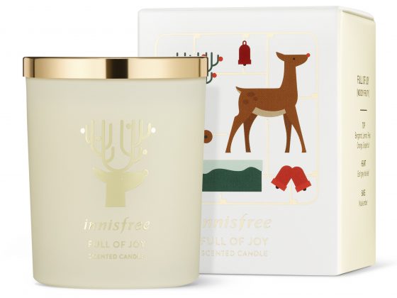 innisfree Christmas Scented Candle- Full Of Joy, 100g, RM73
