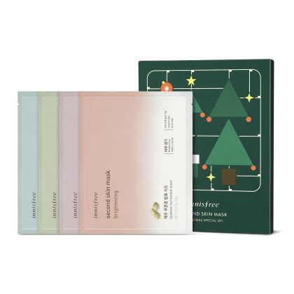 innisfree Second Skin Mask Christmas Special Set (RM60.00/4 sheets)