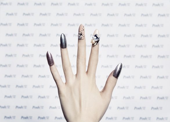 POSH! Nail Spa Nail Art - Ariel Foo X Leslie Variyan