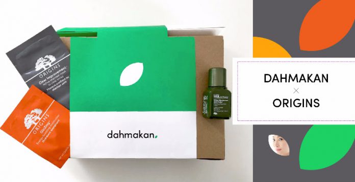 Order from Dah Makan & Get FREE Origins skincare minis vouchers