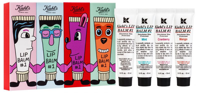 Kiehl’s x Jeremyville Holiday collection 2016: Lip Balm #1 Set [RM 39/15ml]