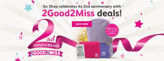 GO SHOP Turns Two & Their Offers are 