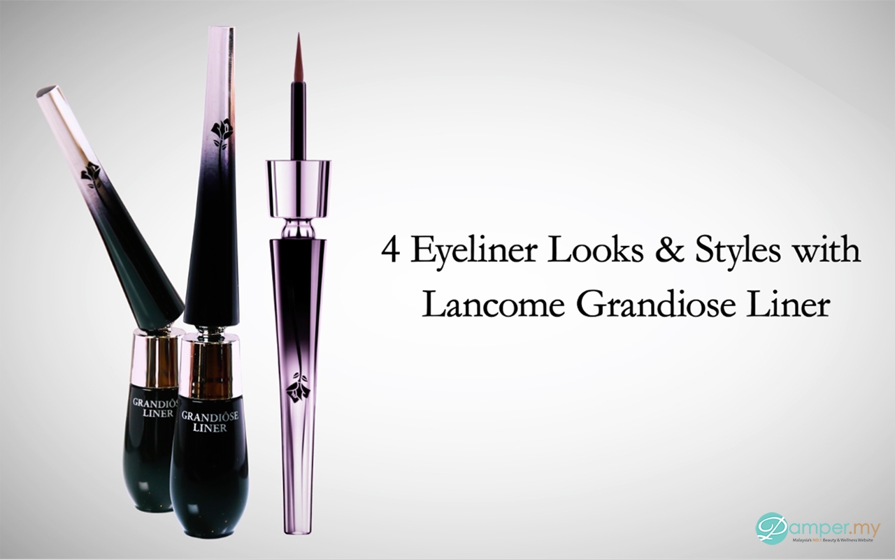 Different Eyeliner Looks with Lancome Grandiose Liner