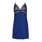 XIXILI Sonia #fabulouslyCHIC collection, Sheer Lace Slip in Cobalt Blue – Pamper.My