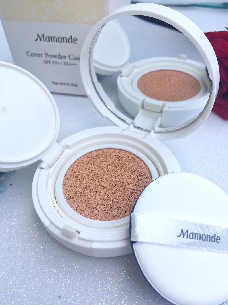 Mamonde Cover Powder Cushion #21 Peach Beige Review - Pamper.My