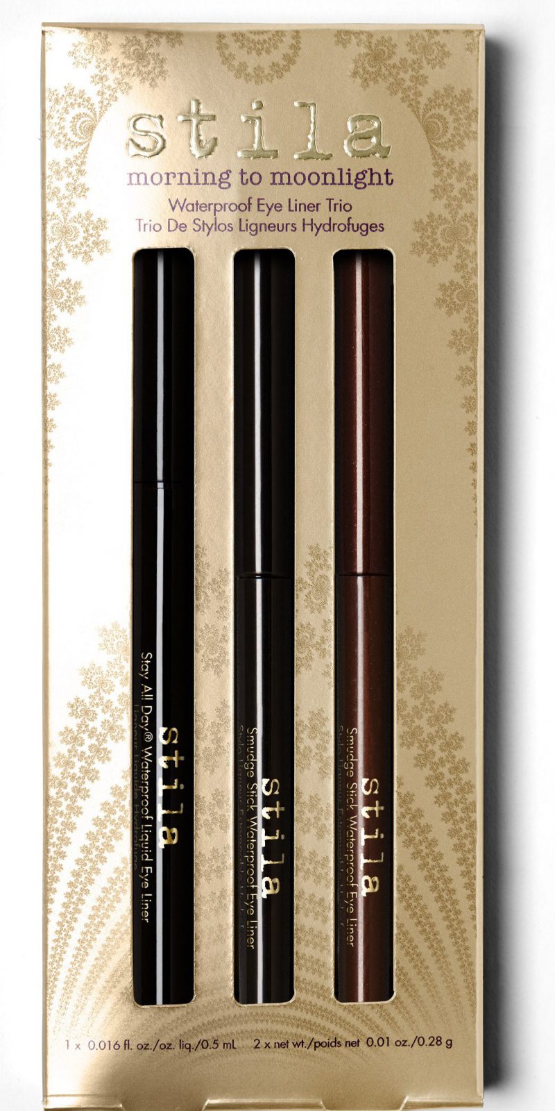 Stila Morning to Moonlight Waterproof Eye Liner Trio (RM175)