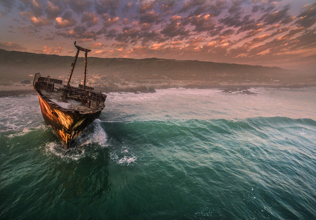 ship-wreck-at-lagulhas-by-dirkie-heydenrych-skypixel-drone-photo