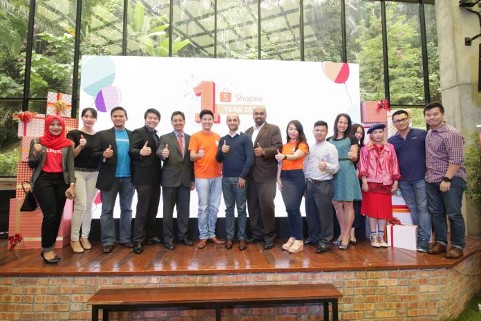 Shopee Celebrates 1st Anniversary with USD 1.8 billion Annualized GMV and 25 Million Downloads - Pamper.My