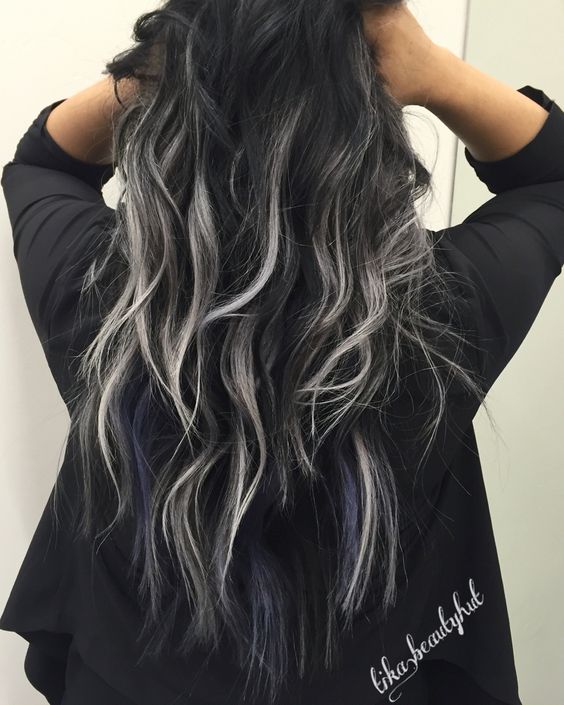 Gray Ombre Hair Inspiration  