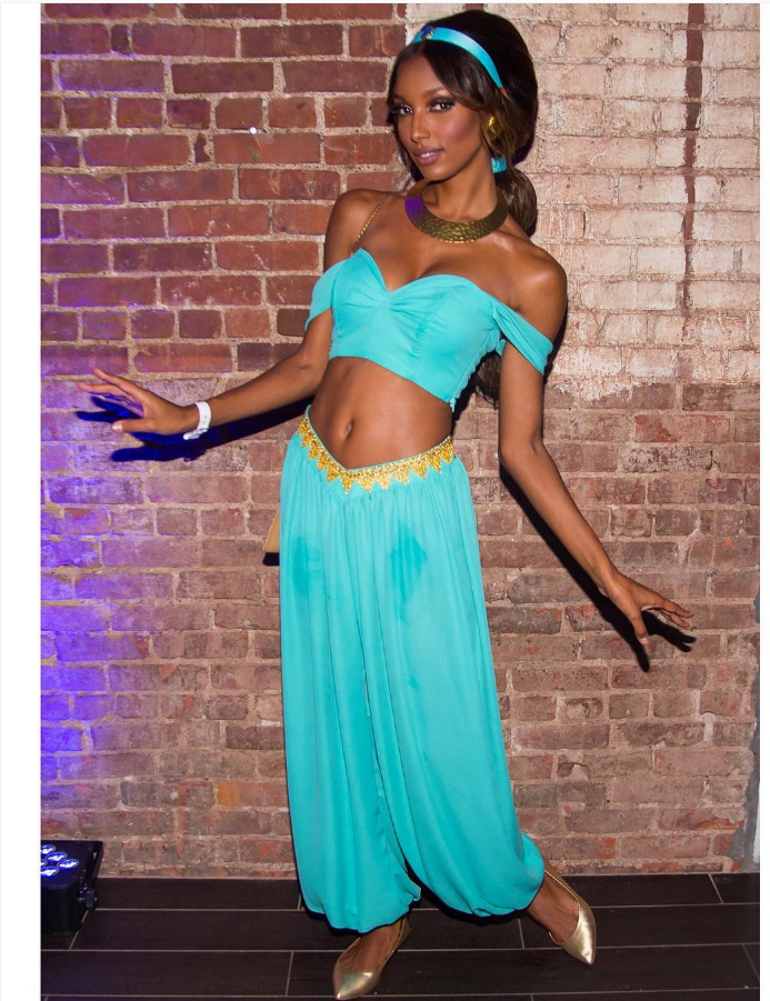 Jasmine Tookes as Princess Jasmine from Aladdin - Pamper.My