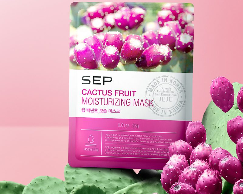SEP Facial Mask Pack, Cactus Fruit Moisturizing Mask - Pamper.My