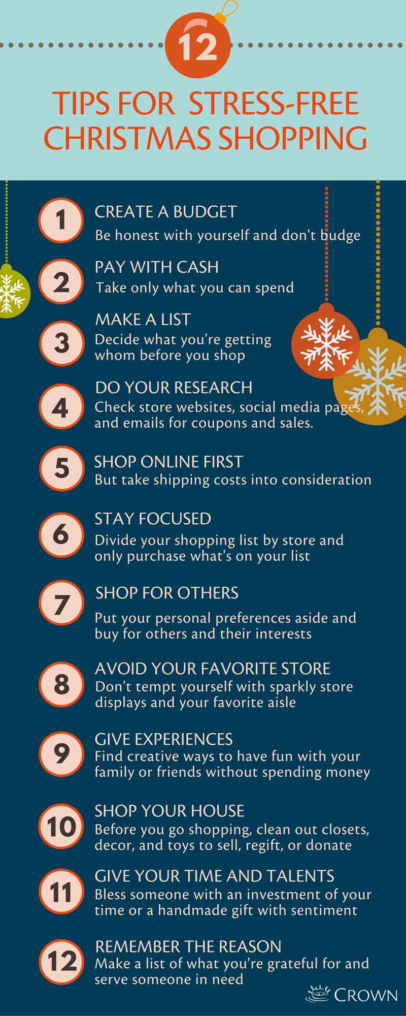 12 Tips for StressFree Christmas Shopping Pamper.My