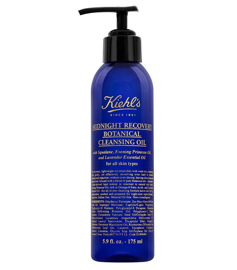 Kiehl's Midnight Recovery Botanical Cleansing Oil - Pamper.My
