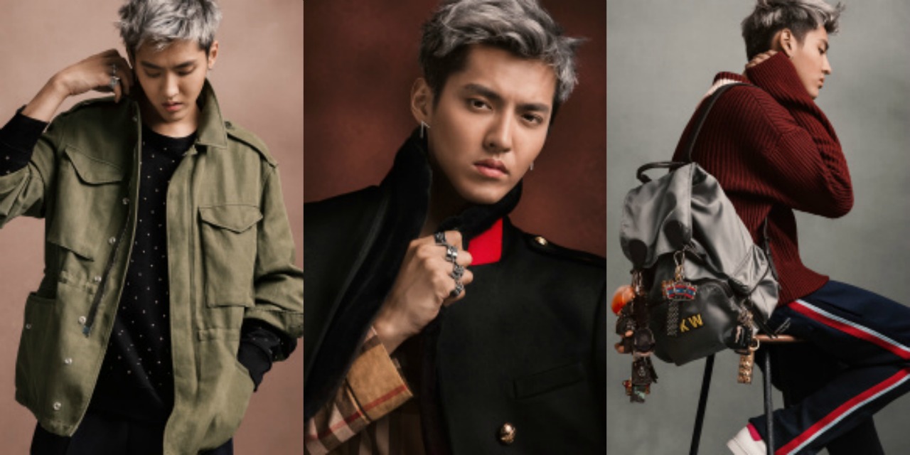 Kris Wu, Previous EXO Member, Is Now a Burberry Menswear Model