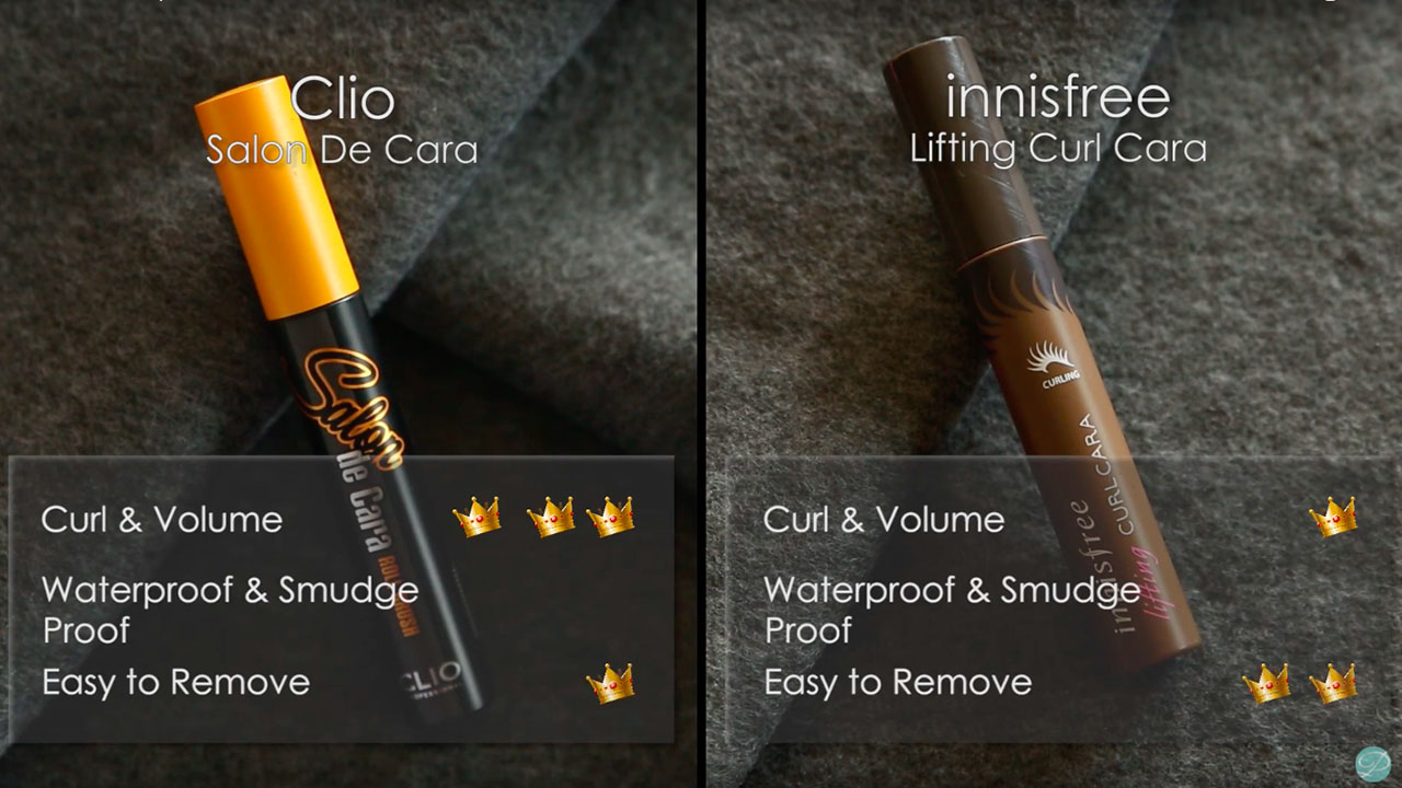 Clio Salon De Cara vs innisfree Lifting Curl Cara