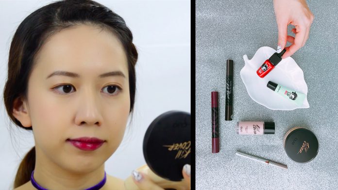 Clio and Peripera Products Review - K-Beauty Look Tutorial