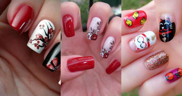 10 Chinese New Year Nail Art Inspirations - Pamper.My