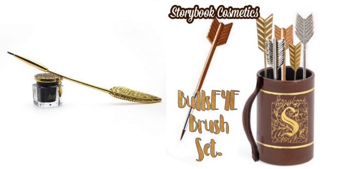 Storybook Cosmetics Caught Our Eyes With Its Quill and Ink Liner And BullsEYE Brush Set - Pamper.My