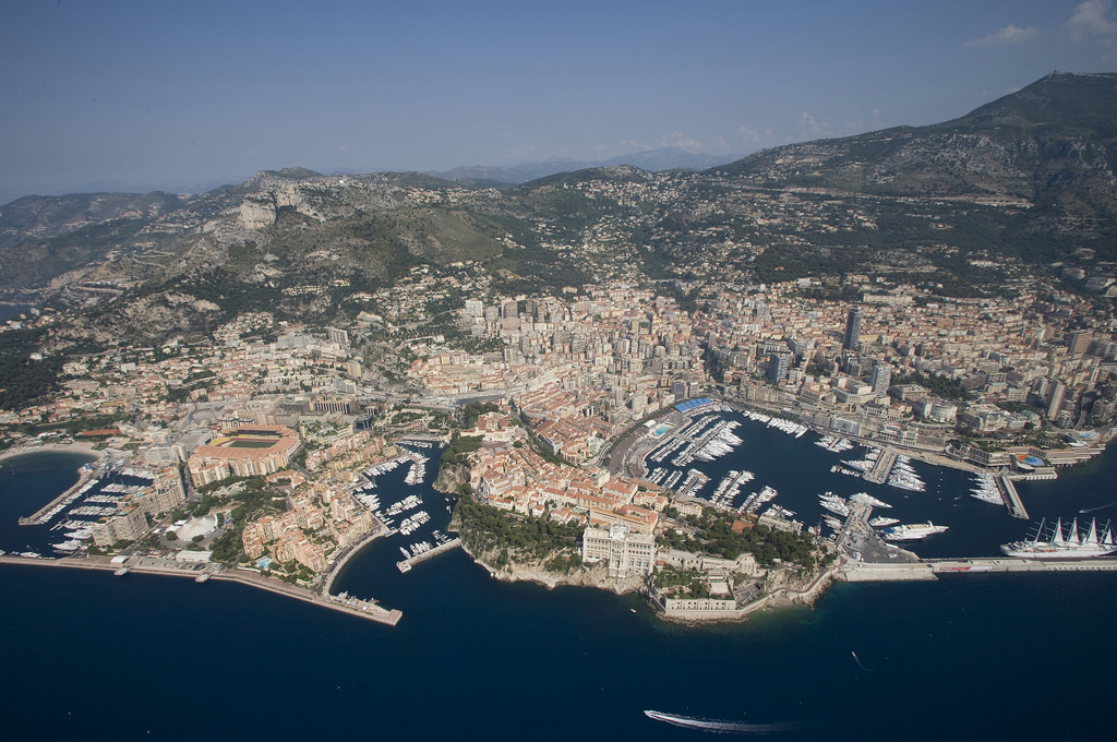 Aerial view of port hercule (Image: visitmonaco.com)