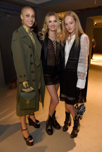 Burberry February 2017 Show, Adwoa Aboah, Lily Donaldson and Jean Campbell-Pamper.my