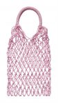 H&M Conscious Exclusive Collection, BIONIC Pink Fishnet Bag – RM149-Pamper.my